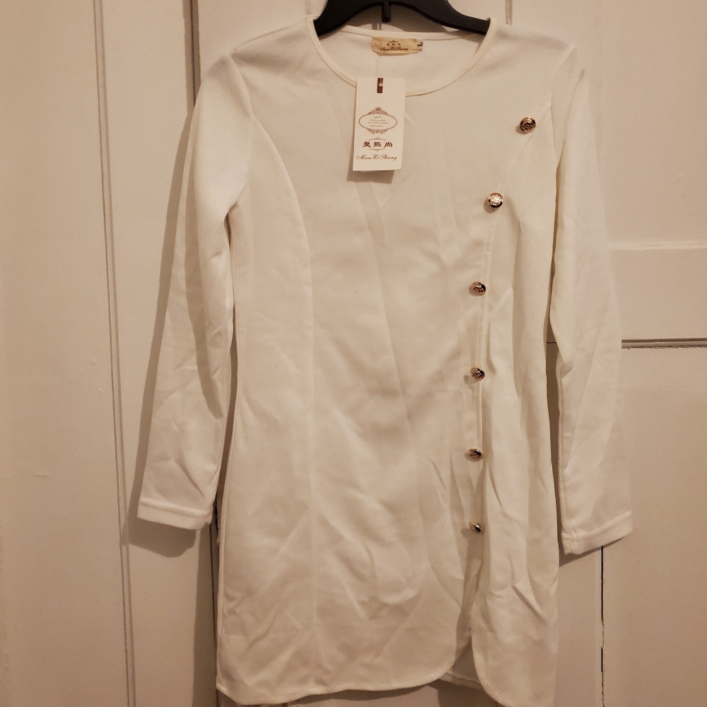 Long sleeve shirt/dress